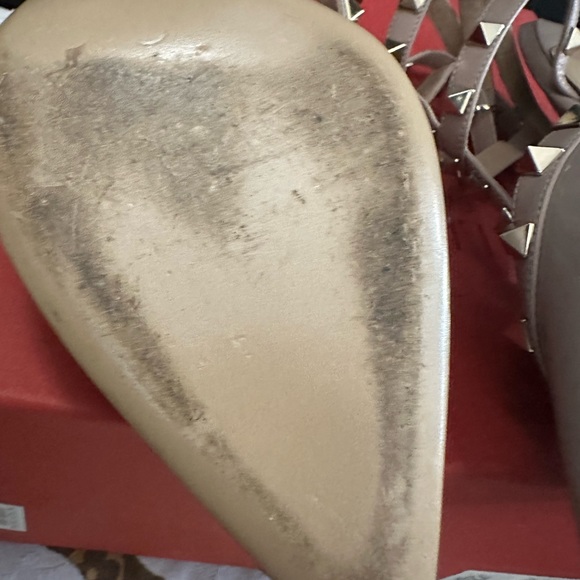 Valentino rockstud nude heels - Picture 9 of 11